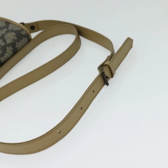 SAINT LAURENT Shoulder Bag PVC embossed Gray Auth BA782 - Picture 8 of 16